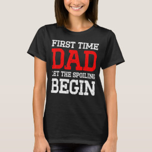 De nieuwe eerste keer dat papa met papa begint t-shirt