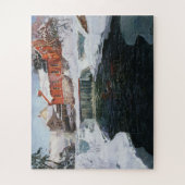 De nieuwe fabriek in Lillehammer, Fine Art Legpuzzel (Verticaal)