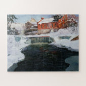 De nieuwe fabriek in Lillehammer, Fine Art Legpuzzel (Horizontaal)
