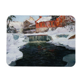 De nieuwe fabriek in Lillehammer, Thaulow, Frits Magneet