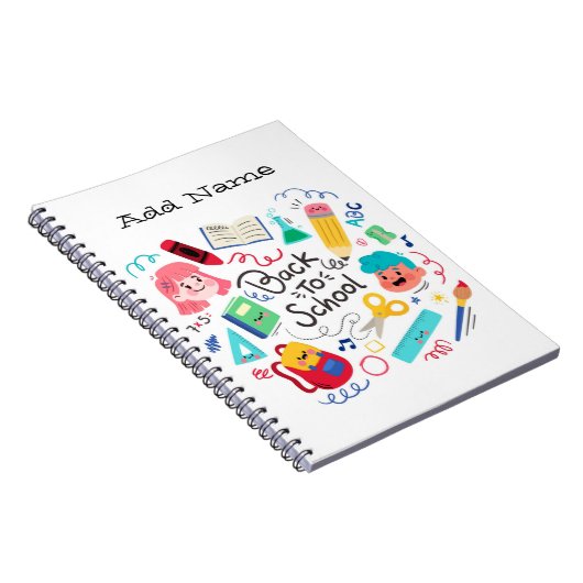 De nieuwe favoriete studiepartner van uw kind per  notitieboek (Rechterzijde)