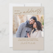 De Nieuwe Foto van het Adres en de Casual Beweging Aankondiging (Voorkant)