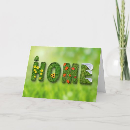 De nieuwe Gelukwensen van het Huis Kaart (Voorkant)