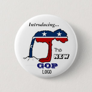 De nieuwe GOP-Logo Button
