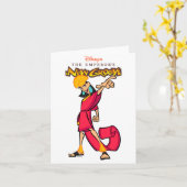 De Nieuwe Groove van de Keizer Kuzco Kaart (Gele Bloem)