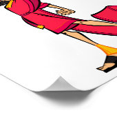 De Nieuwe Groove van de Keizer Kuzco Poster (Hoek)