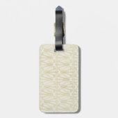 De nieuwe heer en mevrouw (voeg naam, datum, plaat bagagelabel (Achterkant verticaal)