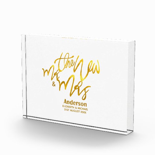 De nieuwe heer en mevrouw (voeg naam, datum, plaat fotoblokken (Rechts)