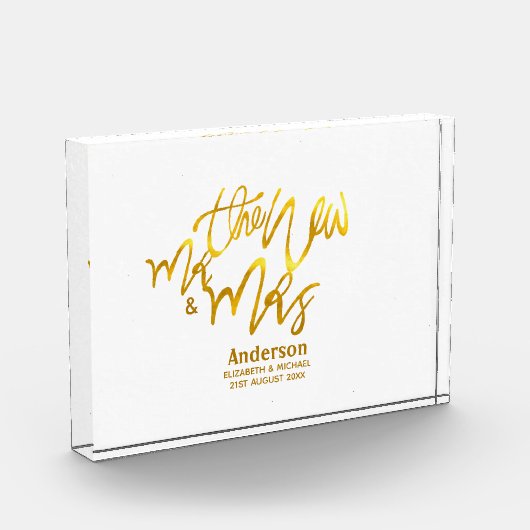 De nieuwe heer en mevrouw (voeg naam, datum, plaat fotoblokken (Links)