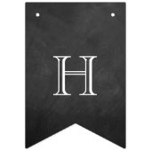 De nieuwe heer & Mrs Chalkboard Wedding Vlaggetjes (Tweede vlag)