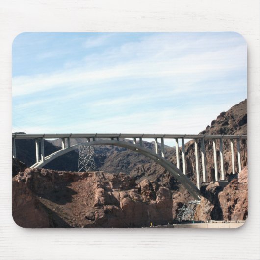 De nieuwe Hoover Dam Bypass Bridge Muismat (Voorkant)