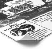 De nieuwe Hudson Automobile uit 1940 Poster (Hoek)