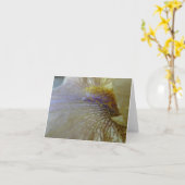 De nieuwe Iris 'Ecru van Notecard- van de Tuinen Kaart (Gele Bloem)