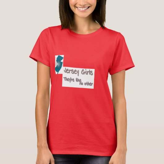 de nieuwe jersey - meisjes zijn net als de andere t-shirt (Voorkant)