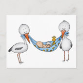 De nieuwe Jongen van het Baby - de Gift van het Briefkaart (Voorkant)