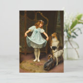 De nieuwe jurk | Arthur John Elsley (Staand voorkant)