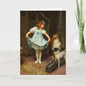 De nieuwe jurk | Arthur John Elsley Kaart (Voorkant)