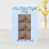 De nieuwe Kaart van de Foto van de Jongens van het (Gele Bloem)