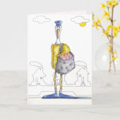 De nieuwe Kaart van de Gelukwensen van het Baby (Gele Bloem)