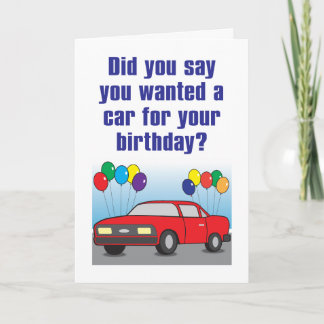 De nieuwe Kaart van de Verjaardag van de Auto