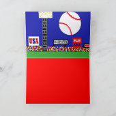 De nieuwe Kaart van de Verjaardag van het Honkbal (Binnen)