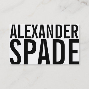 De nieuwe kaartenschilder van de Koel Biz, Contrac Visitekaartje