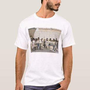 De nieuwe keizerlijke Oostenrijkse renadiers na he T-shirt