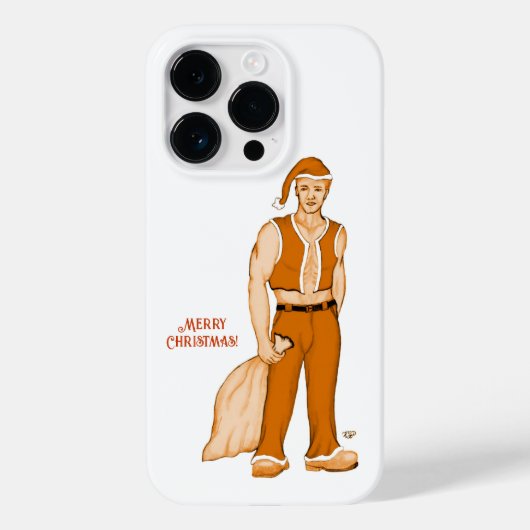 De nieuwe kerstman - vrolijk kerstfeest! Case-Mate iPhone case (Achterkant)