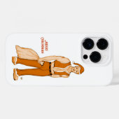 De nieuwe kerstman - vrolijk kerstfeest! Case-Mate iPhone case (Achterkant (horizontaal))