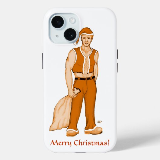 De nieuwe kerstman - vrolijk kerstfeest! Case-Mate iPhone case (Achterkant)
