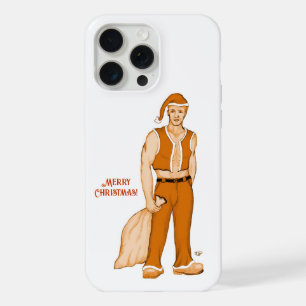 De nieuwe kerstman - vrolijk kerstfeest! iPhone 15 pro max case