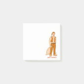 De nieuwe kerstman - vrolijk kerstfeest! post-it® notes (Voorkant)