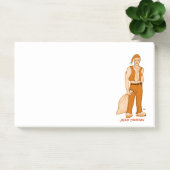 De nieuwe kerstman - vrolijk kerstfeest! post-it® notes (Kantoor)
