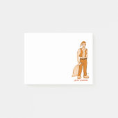 De nieuwe kerstman - vrolijk kerstfeest! post-it® notes (Voorkant)