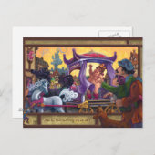 De nieuwe kleren van de keizer briefkaart (Voorkant / Achterkant)