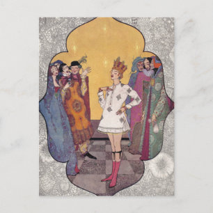 De nieuwe kleren van de keizer briefkaart