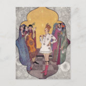 De nieuwe kleren van de keizer briefkaart (Voorkant)