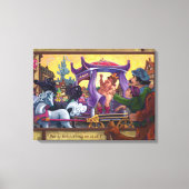 De nieuwe kleren van de keizer canvas afdruk (Voorkant)