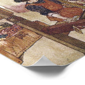 De nieuwe kleren van de keizer door Edmund Dulac P Poster (Hoek)