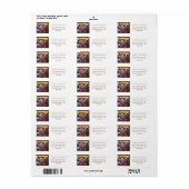 De nieuwe kleren van de keizer etiket (Full Sheet)