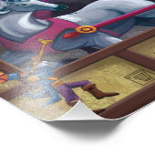 De nieuwe kleren van de keizer foto afdruk (Hoek)