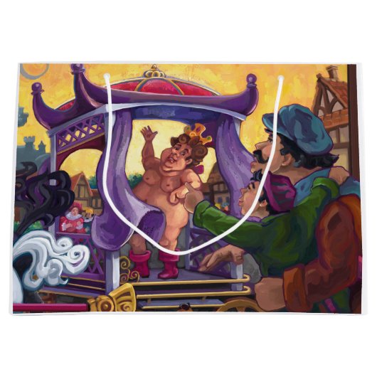 De nieuwe kleren van de keizer groot cadeauzakje (Voorkant)