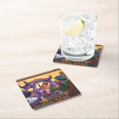 De nieuwe kleren van de keizer kartonnen onderzetters (Insitu)