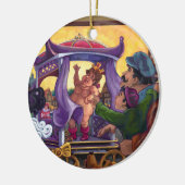 De nieuwe kleren van de keizer keramisch ornament (Links)