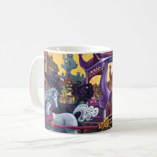 De nieuwe kleren van de keizer koffiemok (Voorkant links)