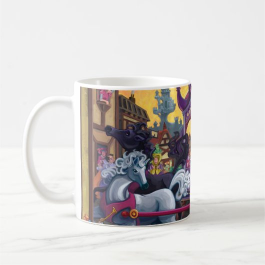 De nieuwe kleren van de keizer koffiemok (Links)