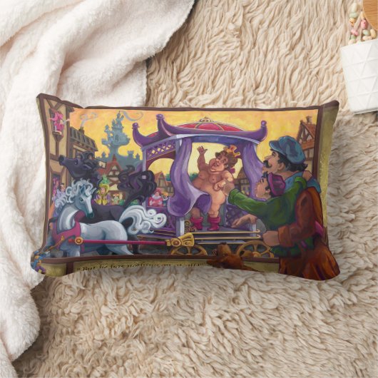 De nieuwe kleren van de keizer kussen (Deken)