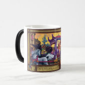 De nieuwe kleren van de keizer magische mok (Voorkant links)