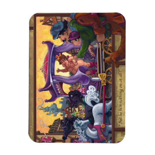 De nieuwe kleren van de keizer magneet (Verticaal)