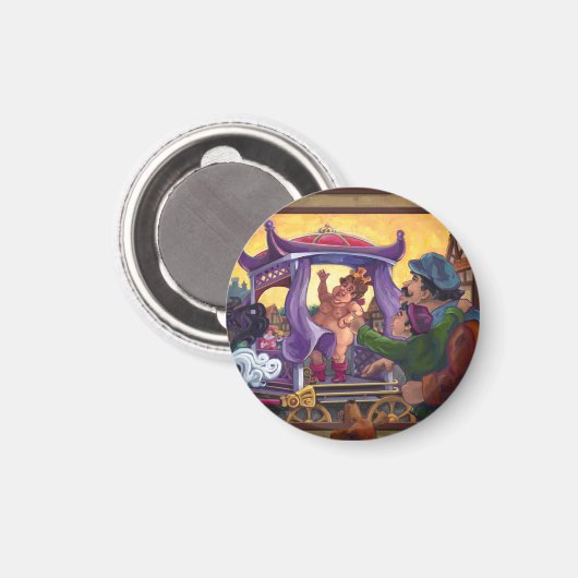 De nieuwe kleren van de keizer magneet (Voorkant / Achterkant)